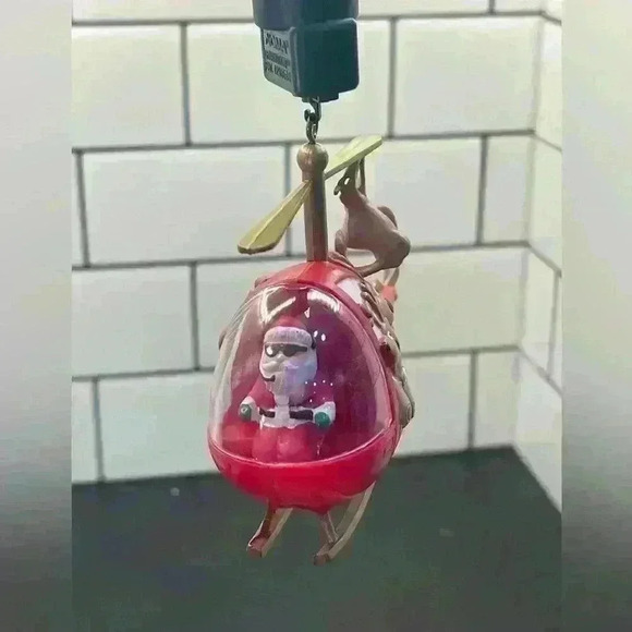 FUN Vintage NOMA Ornamotion Ornament Kringle  Kopter 1989 - Picture 3 of 6